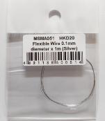 FLEXIBLE WIRE  0.1MM  X 1M  -  MSMA051