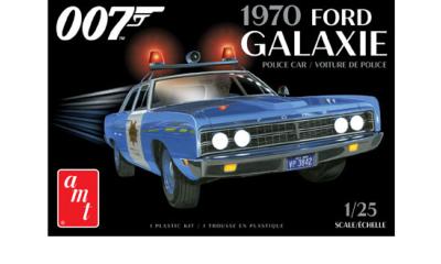 1/25 Maquette  FORD GALAXIE POLICE  JAMES BOND -  AMT 1172