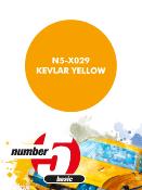 PEINTURE POUR AEROGRAPHE  KEVLAR YELLOW  -30 ML -   NUMBER FIVE- N5-X029