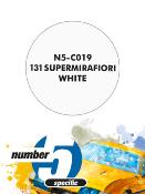 PEINTURE POUR AEROGRAPHE FIAT 131 WHITE- NUMBER FIVE- N5-C019