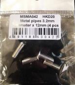 METAL PIPES 3.2mm DIAMETRE  -  MSMA042