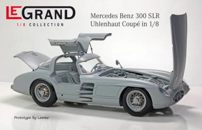 1/8 Maquette en kit MERCEDES 300 SLR "UHLENHAUT COUPE" - LEGRAND - POC-LE102 PRECOMANDE