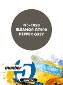 PEINTURE POUR AEROGRAPHE MUSTANG GT500 PEPER GREY ELEANOR - NUMBER FIVE- N5-C028