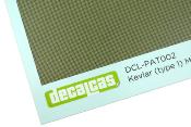 1/24 DECAL KEVLAR TYPE 1 MEDIUM -  DECALCAS  - DCL-PAT002