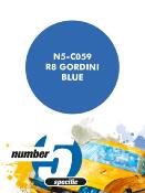PEINTURE POUR AEROGRAPHE R8 GORDINI BLUE -30 ML -   NUMBER FIVE- N5-C059