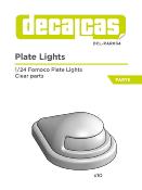 1/24  FOMOCO PLATE LIGHTS-  DECALCAS  - DCL-PAR034