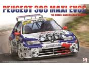 1/24 Maquette en kit PEUGEOT 306 MAXI EVO 2 Rallye Monte Carlo 1998 - NUNU 24026