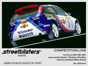 FORD FOCUS WRC 2001 MARTINI/ TELEPHONICA PAINT SET 2x30 ML - STREETBLISTERS - SB30-6047